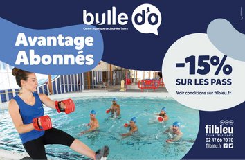 Bulle d'O : -10% sur les pass